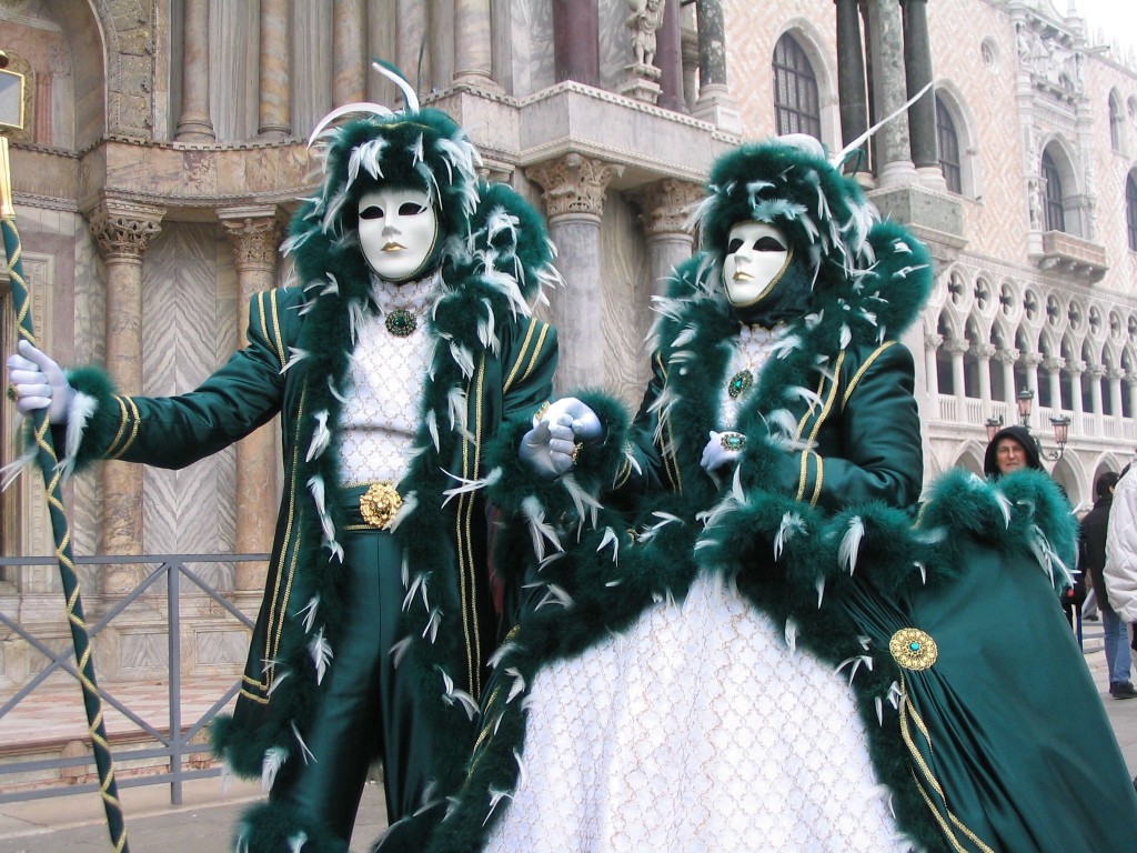 Venezia - maschere di carnevale